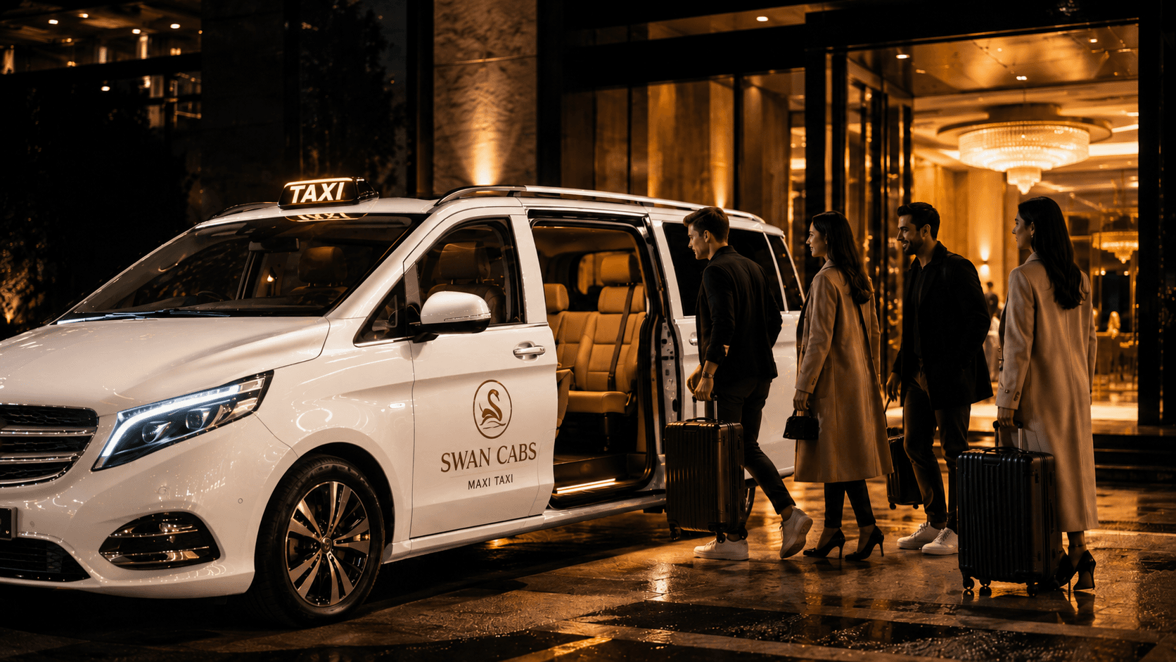 Maxi cab booking for Perth group travel
